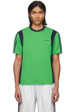 WALES BONNER Green adidas Originals Edition Football T-Shirt