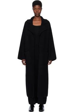 Totême Black Rib Coat