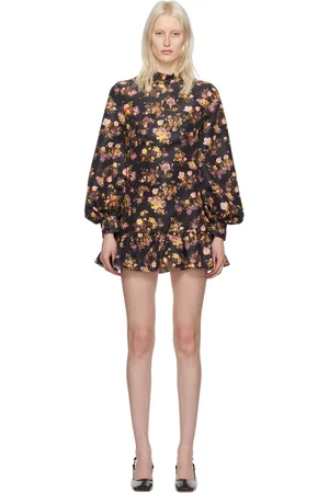 Kika Vargas Black Cher Minidress