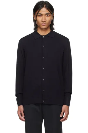 OFFICINE GENERALE Navy Brent Cardigan