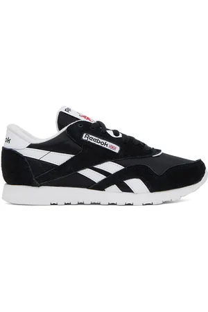 Reebok Black Classic Nylon Sneakers