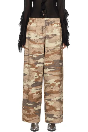 Acne Studios Brown Crystal Lounge Pants