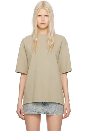 Acne Studios Beige Crewneck T-Shirt