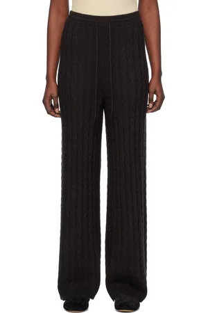 Totême Brown Drawstring Lounge Pants