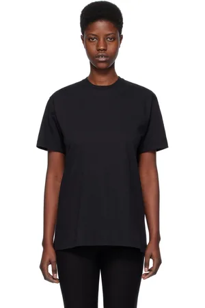 Totême Black Straight T-Shirt