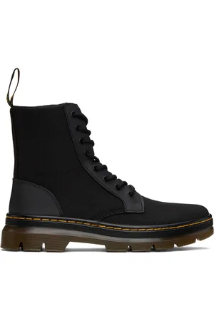 Dr. Martens Black Combs Poly Boots