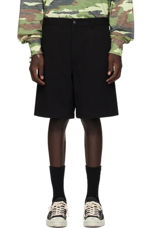 Acne Studios Black Regular Fit Shorts