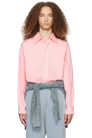 Acne Studios Pink Button-Up Shirt