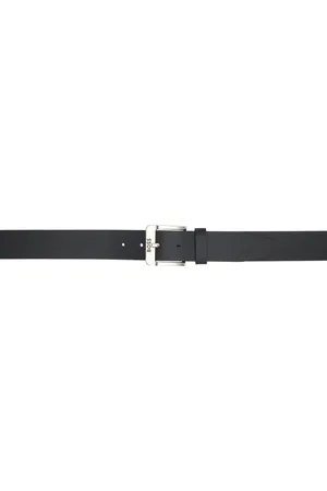 HUGO BOSS Black Pin-Buckle Belt
