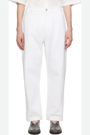 STUDIO NICHOLSON White Bill Jeans