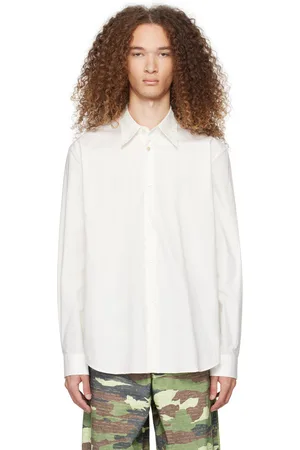 Acne Studios White Button-Up Shirt