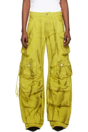 The Attico Green Fern Jeans