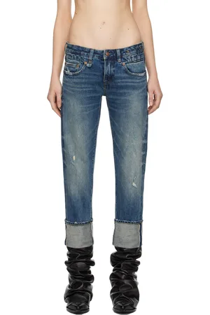 R13 Blue Boy Straight Jeans