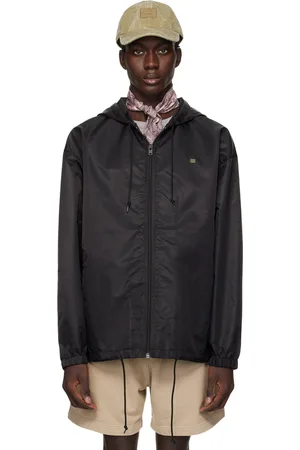 Acne Studios Black Hooded Jacket