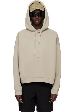Acne Studios Gray Garment-Dyed Hoodie