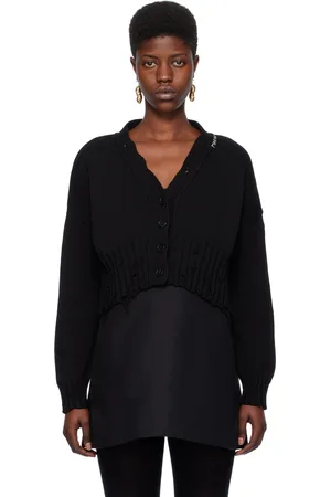 Marni Black Disheveled Cardigan