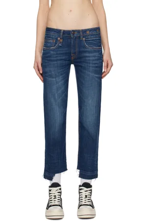 R13 Indigo Boy Straight Jeans