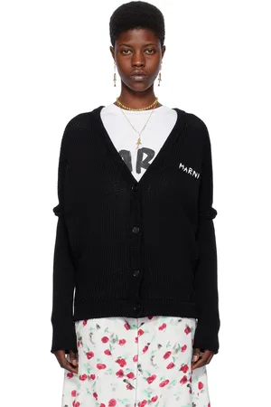 Marni Black Buttoned Cardigan