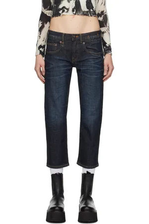 R13 Indigo Boy Straight Jeans