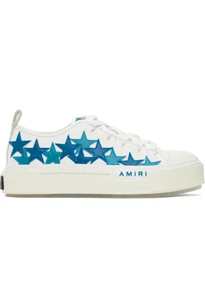 AMIRI White & Stars Court Low Sneakers