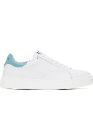 Lanvin White & Blue DDB0 Sneakers