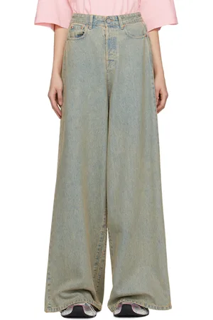 Vetements Blue Big Shape Jeans