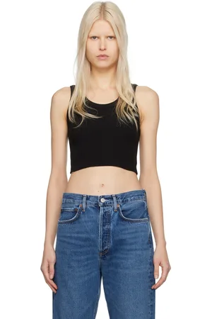 AGOLDE Cropped Poppy Tank Top