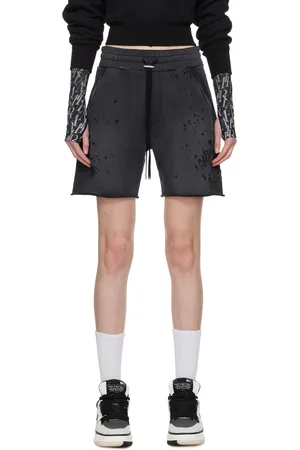 AMIRI Black Shotgun Shorts