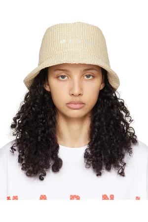 Marni Off-White Embroidered Bucket Hat