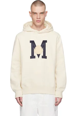 Moncler Off-White Appliqué Hoodie