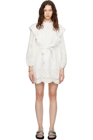 ZIMMERMANN Off-White Junie Minidress