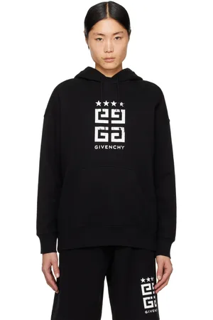 Givenchy Black Bonded Hoodie