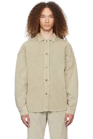Les Tien Khaki Oversized Shirt