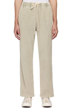 Les Tien Khaki Classic Trousers