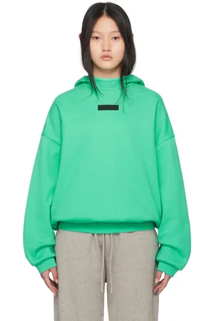 Green Fleece Raglan Sweatshirt