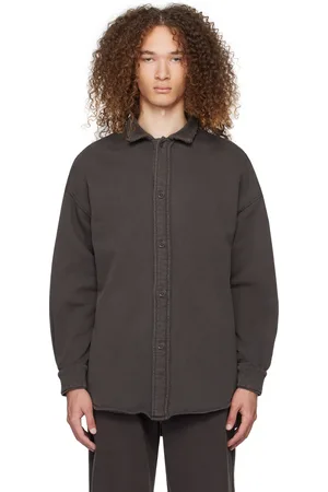 Les Tien Black Oversized Shirt