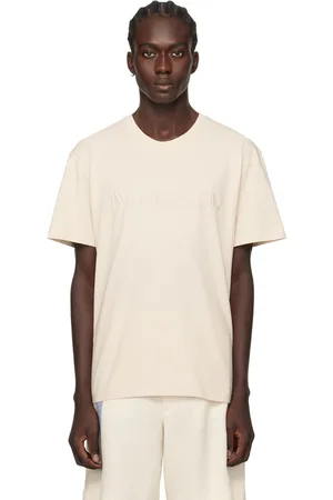 J.W.Anderson Beige Embroidered T-Shirt