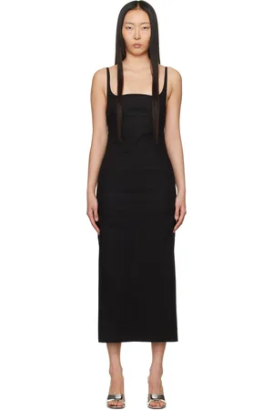 lesugiatelier Shirring Maxi Dress