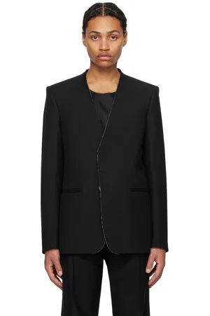 Maison Margiela Black Raw Edge Blazer