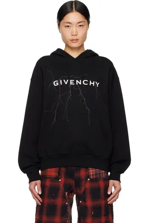 Givenchy Black Graphic Hoodie