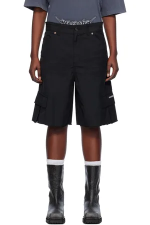We11 Done Cropped Cargo Shorts