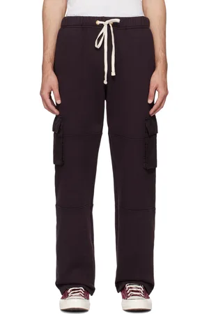 Les Tien Purple Heavyweight Cargo Pants