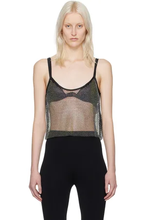 STINE GOYA Black Embellished Camisole