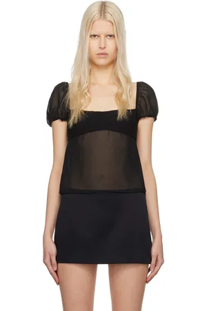 SANDY LIANG Black Katina Blouse