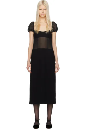 SANDY LIANG Black Venus Maxi Dress