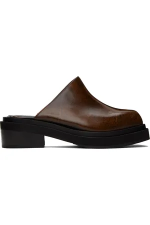 ECKHAUS LATTA Brown Zoe Clogs