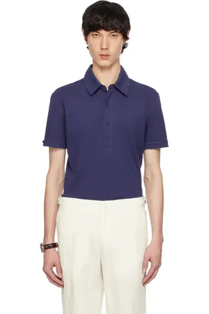 Orlebar Brown Blue Sebastian Polo