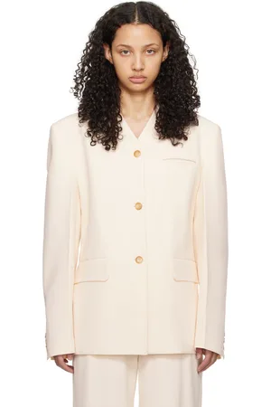 Nanushka Off-White Fem Blazer