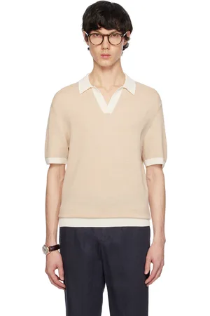Orlebar Brown Beige Horton Polo