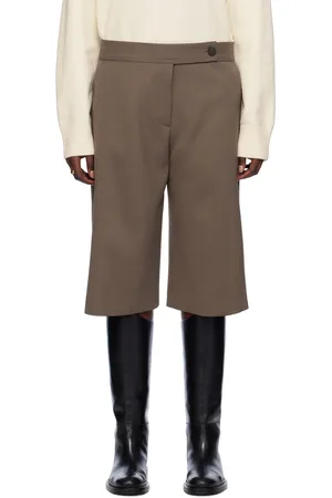 STUDIO NICHOLSON Brown City Shorts
